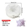 Molde de Silicona de Azúcar Flor Rosa Simulada Molde de Flor Estéreo para Velas de Aromaterapia Herramienta de Pulido de Yeso Aroma DIY