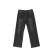Jeans lavado de rua masculino 2024 primavera e outono vibe marca de moda design vintage solto reto calça longa