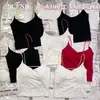 Nuevo Camisola de Verano para Mujer con Cuello de Color Contrastante Espalda Grande Sin Espalda Sexy Chica Picante con Almohadilla en el Pecho Sin Costuras Versátil Espalda Hermosa