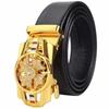 Cintos com Cravejados de Diamantes para Homens, High-End, Simples e Modernos com Fivela Automática, Acessórios, Atacado de Fabricantes de Moda Masculina