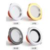 Barra Downlight Led Empotrado 7.5 Apertura 5W Atenuación Tricolor Techo Doméstico Luz de Techo Foco Luz Cobre Luz Agujero