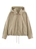 Comercio exterior transfronterizo ropa de mujer, nuevo estilo de otoño, moda europea y americana, chaqueta con capucha desmontable versátil 6318263