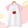 Pijamas de Verano para Bebé, Pijamas Finos de Algodón Puro, Ropa de Casa para Niños Pequeños, Ropa para Gatear, Ropa de Verano Transpirable y Cómoda para Niños y Niñas