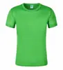 Camiseta de verão fresca, secagem rápida, gola redonda, manga curta, com texto e logo impressos personalizados, camiseta publicitária para homens e mulheres, roupa de grupo