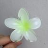 Pinza para el Cabello de Flor de Plumeria para Mujer, Pinza de Tiburón Floral, Accesorio Estilo Vacaciones en la Playa, Pasador, Adorno para el Cabello, Pinza para el Cabello