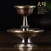 Buda Yuan Hui Nepal Taza Protectora de Cobre Hecha a Mano Taza Chapada en Oro Taza de Agua Bendita para Copa de Vino Decoración del Hogar