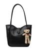 Bolsa Tote Portátil Vintage de Gran Capacidad para el Trabajo y los Viajes de Commuting para Mujer Estilo Coreano Primavera/Verano 2024 Bolso de Hombro Simple Casual Versátil