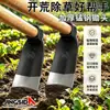 Enxada artesanal de novo estilo, uma ferramenta versátil para várias tarefas agrícolas, incluindo cavar raízes de árvores, colher brotos de bambu, capinar, plantar vegetais e afofar a terra.