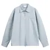 Marca de Ropa de Primavera Nanxia Camisa de Manga Larga con Rayas Verticales para Hombre 2026 Corte Holgado Versátil Casual para Pareja Camisa Chaqueta