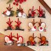 Horquilla navideña con forma de asta de alce, pinza para el pelo para niña, tocado navideño, diadema bonita, accesorios para el cabello para mujer