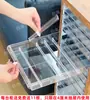 Gabinete de Almacenamiento para Uñas Archivero A4 Caja de Almacenamiento para Esmalte de Uñas y Gel Divisor de Cinta Cosméticos con Base Plana Muestras de Belleza Maquillaje Horneado
