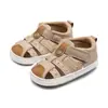 Sapatos Populares para Bebê Caminhar Transfronteiriços, Sandálias Casuais Fechadas para Meninos com Solado Macio e Respirável, Venda por Atacado de Sapatos para Bebê para Comércio Exterior
