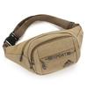Riñonera de lona para hombre, ideal para deportes al aire libre, montañismo, teléfono móvil, cajero, trabajo, etc.