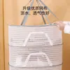 Cesto de Secagem de Roupas, Rede de Secagem, Sacola de Rede para Secar Suéteres, Rede de Secagem para Meias e Suéteres de Lã, Cabide Dobrável para Roupas de Bebê
