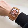 Adequado para Apple Watch7 pulseira Apple Watch 6 geração iwatch5432/se Glacier caixa transparente integrada