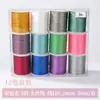 Pulseira Fio Especial Fogo Wang Jiu Zi Materiais DIY Fio para Tecelagem Tingimento Degradê Corda Colorida para Tecelagem 3/6/9/12/15 Fios