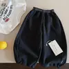 Pantalones Largos para Niños 2026 Nueva Llegada de Otoño, Pantalones Deportivos Estilo Coreano para Niños y Niñas con Cintura Empalmada, Pantalones Jogger de Color Sólido para Bebés, Modernos