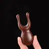 Sândalo Dourado Raspador de Nariz de Sapo Pequeno Massageador Olho Rosto Ponte do Nariz Massageador Raspador de Nariz
