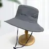 Chapéu de Pescador de Aba Larga de Secagem Rápida para Verão com Logo Personalizado para Homens e Mulheres, Chapéu de Sol Respirável com Tela, Chapéu de Caminhada para Proteção Solar ao Ar Livre