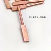 Punta de Soldadura por Puntos de Proyección Soldador por Puntos de Batería de Litio 18650 Resistente a Altas Temperaturas Punta de Electrodo de Óxido de Aluminio Cobre 3*60*50MM