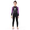 Nuevo traje de buceo Yakevo para niños de 2.5 mm para niñas, traje de baño para natación y surf, cálido y a prueba de frío, traje de buceo de una pieza, fabricante