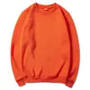 Comércio Exterior Europeu e Americano Masculino e Feminino Casuais Esportivos Gola Redonda Moletons Hip-Hop Pulôveres Cor Sólida Veludo Manga Longa Tops Atacado
