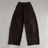 Pantalones de plátano holgados de estilo perezoso con cordón y cintura elástica, nuevos para otoño e invierno, pantalones casuales versátiles y adelgazantes para mujer