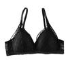 Roupa íntima de peça única Feminina Sutiã sem aro Peito Grande Pequeno Sexy Aro Triângulo Alça Renda Push-up