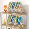 Estante de Livros Ilustrados para Bebês Caixa de Armazenamento de Livros Rack de Armazenamento de Mesa Na Mesa Cabeceira Janela de Canto