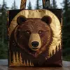 2026 Nueva Serie Animal Transfronteriza Estampado Digital Bolso Tote Acolchado de Hombro de Moda
