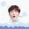 Figura de robot de cuerda de acrílico para caminar de Zhang Yixing, mercancía de celebridad, diseños personalizados disponibles