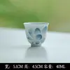 Serie de Juego de Té Pintado a Mano de las Dinastías Tang y Song, Juego de Té Kung Fu para Uso Doméstico, Incluye Gaiwan, Tetera, Tazas de Té, Posavasos, Recipiente para Té y Colección de Cuchara para Té