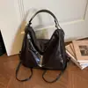 Bolsa Tote de Gran Capacidad Transfronteriza para Mujer 2026 Nuevo Estilo Coreano Retro Casual Bolso de Hombro Mochila Simple de Moda
