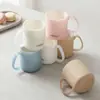 Vaso para enjuague bucal con degradado nórdico, vaso para cepillos de dientes para pareja del hogar, vaso de lavado simple y elegante para el baño del dormitorio estudiantil