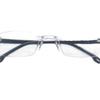 Lentes Sven Neutral Años 90 Millennium Sin Montura Montura Negra Borde Cuadrado Sin Borde y2 Gafas de Sol Yabi Estilo Spice Girl K