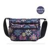 Bolsa de pano de flores Nova bolsa crossbody feminina Pano Oxford Bolsa de mãe de meia-idade e idosa Bolsa Bolsa de ombro multicamadas Bolsa de lona