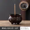 Mini quemador de incienso pequeño quemador de incienso de aleación de cobre quemador Xuande quemador de incienso de alambre soporte para incienso soporte para incienso quemador de incienso para el hogar quemador de sándalo