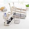 Set de Portacepillos de Dientes Sencillo Portacepillos de Dientes para Pareja de Baño Vaso para Enjuague Bucal Caja de Pasta de Dientes Portacepillos de Dientes