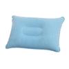 Almohada inflable portátil para siesta, para viajes al aire libre, cuadrada, con asiento, pequeña, con protección para la cintura.