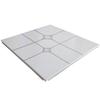 Fábrica de techos de aluminio de Guangdong, suministro para techos de oficinas de hospitales, material para techos, hebilla de aleación de aluminio 600*600