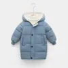 Ropa Acolchada de Algodón para Niños, Ropa para Niños y Niñas, Chaquetas Acolchadas de Algodón, Chaquetas Acolchadas de Algodón Espeso, Abrigos de Longitud Media para Bebés, Nuevos Estilos de Otoño e Invierno 2026