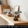 Adornos de Modelo de Gaviota Marina de Resina Estilo Mediterráneo Decoración Creativa para el Hogar Habitación Infantil Mueble de TV Escritorio