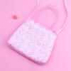 Bolsa de moedas de lantejoulas para crianças, bolsa transversal de desenho animado para meninas, bolsa de ombro fofa para meninas
