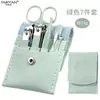 Venta Directa de Fábrica Set de Cortaúñas, Set de 7 Piezas de Tijeras para Uñas, Set de Manicura de Acero Inoxidable, Herramientas de Manicura Personalizadas para Regalo