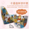Capa para Taco de Golfe Gato Material PU à Prova d'Água Forro de Pelúcia Semicírculo em L Capa para Putter Capa para Taco de Madeira 1/3/5/Ut