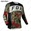 Ropa de Descenso de Zorro de Manga Larga de Venta Caliente Transfronteriza, Camiseta de Motocicleta Todoterreno de Secado Rápido, Camisa Casual, Ropa de Ciclismo
