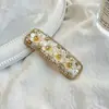 Presilha Jacaré com Acabamento de Luxo de Alta Qualidade, Presilha para Franja Lateral, Presilha Lateral para Maquiagem sem Marcas, Grampo de Cabelo para Mulheres, Presilha para Cabelo da Testa, Presilha BB