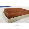 Caja de Almacenamiento de Escritorio Vintage de Madera de Nueve Compartimentos y Doce Compartimentos con Bandeja de Exhibición Dividida y Compartimentos de Clasificación de Madera