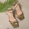 Sandalias de Tacón Alto Abiertas Cómodas Versátiles de Verano 2026 Moda para Dama Color Sólido Correa Cruzada Sandalias de Tacón Grueso