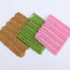 Cestas de Plástico de Color Tejidas a Mano de Ratan PE Sólido de 2.4 mm para Manualidades, Tiras de Ratan de Imitación PE